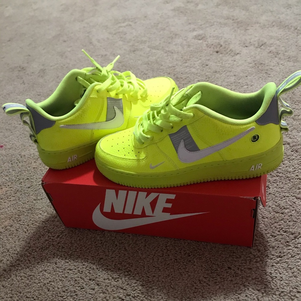 Neon AirForce Ones